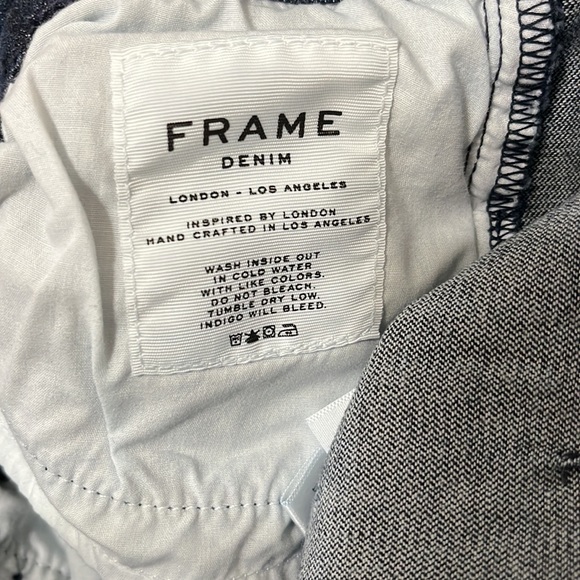 Frame Le Crop Mini Boot Lace Up Jean - Picture 13 of 15